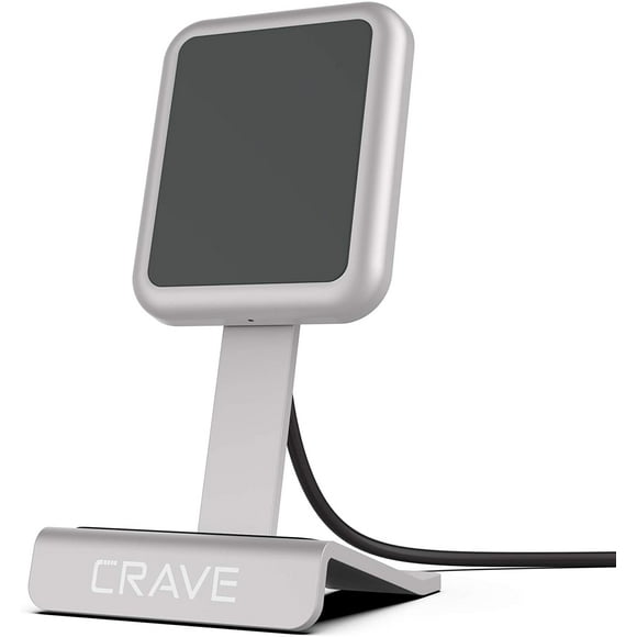 Crave Wireless Charging Stand, Fast Wireless Charger 10W Qi-Certified Wireless Charging Pad for iPhone 8/8Plus, X/Xs,
