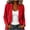 Red, variant on AKOEE Business Casual Outfits Women Long Sleeve Blazer Suit Jacket with Pockets Notched Collar Work Office Wear (2XL, Brown)