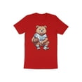 thumbnail image 6 of Funny Football Soccer Mom Bear Gift for Mommy Mother Women T-Shirt Football Soccer Bear Mama Birthday Holiday Present Men Women Kids Tshirt, 6 of 10