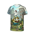 thumbnail image 5 of Big City Greens Funny 3D Printed Graphic Tee, Lightweight T-Shirts for Boys Girls, Novelty Crew Neck Short Sleeve Tops for Kids, 5 of 8