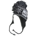 thumbnail image 1 of Sombrero peruano TOP HEADWEAR chullo ciervos negro Beanie, 1 of 2