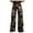 Black, variant on Jeans for Women Vintage Wide Leg Fashion High Waisted Denim 90S Floral Printed Pull On Baggy Pants for Women Jeans