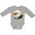 thumbnail image 3 of Inktastic Bald Eagle Boys or Girls Long Sleeve Baby Bodysuit, 3 of 5