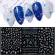 thumbnail image 1 of onlyliua Liquidación de Rebajas de Hoy Pegatinas Navideñas para Uñas Adornos Navideños de Papá Noel para Uñas con Efecto Bronceador Calcomanía Navideña para Uñas, 1 of 6