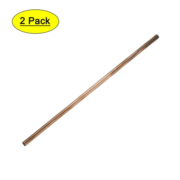 Tubos de cobre Uxcell, tubos sin costura, 8 mm x 0.2 mm x 300 mm