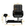 thumbnail image 6 of OmySalon Pedicure Unit Chair with Hydraulic Chair & Foot Rest, Foot Massage Station Nail Spa Furniture, Perfect for Beauty Salon Home Use, 6 of 7