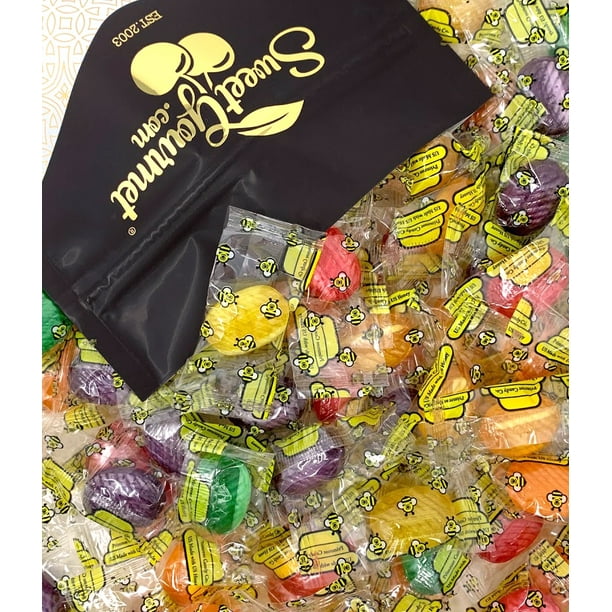 Assorted Honey Filled Candies Honey Flavored Hard Candy Wrapped Bulk