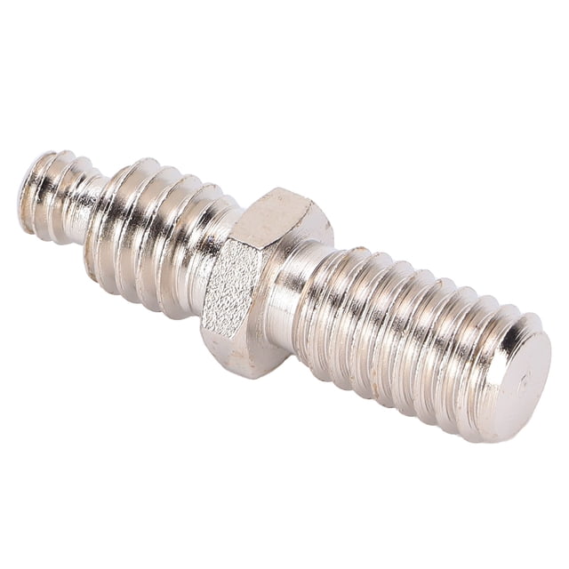 1 / 4 to 3 / 8 Inch Camera Conversion Screw Adapter Durable Stainless Steel Threaded Tripod Ball Head Mounting Accessory for DSLR Cameras Monopods Tripods Plates