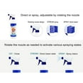 thumbnail image 6 of KIHOUT Wall Mildews Remover Household Cleaning Tools Wall Mildews Remover Household Mildews Remover Spray Cleane 500ml, 6 of 9
