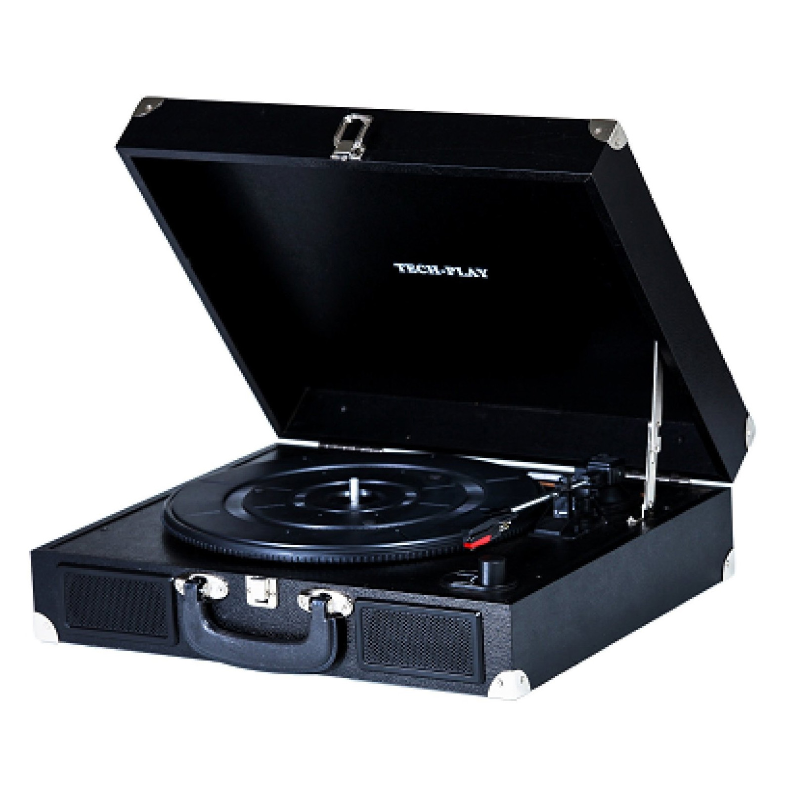 Walmart Turntable TechPlay Portable suitcase 3 Speed Turntable - Walmart.com