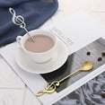 thumbnail image 3 of Music Note Spoons Stainless Steel Creative Cute Teaspoons Musical Notation Shaped Cute Kitchen Utensil Spoon Set, 3 of 6