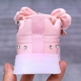 thumbnail image 7 of MYShe Little Boy Sneakers Kids Fashion Sneaker Athletic Running Shoe with One Strap Boys Girls,Pink,Size 5.5, 7 of 7