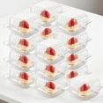 thumbnail image 5 of 100 Pack Cake Boxes with Lids, Clear Plastic Cupcake Containers, Disposable Cookie Boxes for Pastry Dessert Sandwich, Snack Containers, 5 of 7
