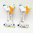 thumbnail image 3 of Happy Birthday Pet Plush Toy Pet Bite Resistant Squeak Toy, 3 of 4