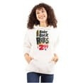 thumbnail image 3 of Retro Baby Back Ribs Food Poster Unisex Plus Fleece Graphic Hoodie Brisco Brands 4X, 3 of 6