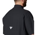 thumbnail image 3 of PFG Tamiami II Short Sleeve Shirt, M, Black, 3 of 11