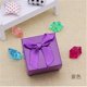 thumbnail image 2 of 24 Paquetes de Cajas de Joyas de Cartón Cuadrado Perfecl 5 × 5 × 3.4 cm Púrpura, 2 of 5