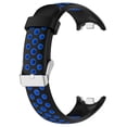 thumbnail image 4 of Two Tone Silicone Strap with Metal Connector for Watches Silica Gel for Style, 4 of 6