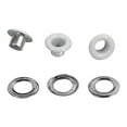 Grommet Kit ,Eyelets for Paper Crafting,4 Colors 100Sets 4mm Round ...