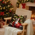thumbnail image 4 of Christmas Pillow Cover Holiday Decoration Sofa Decoration Linen Pillow Home Sofa Holiday Decoration Pillow Cover 45x45cm, 4 of 6