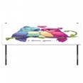 thumbnail image 3 of Animal Headboard, Parrot Couple on the Branch with Heart Deep Intimate Mutual Feelings Art, Upholstered Decorative Metal Bed Headboard with Memory Foam, King Size, Pink Teal White, by Ambesonne, 3 of 4