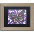 thumbnail image 1 of Trademark Fine Art "Bashful Garden Butterfly Soaring" Canvas Art by Kathy G. Ahrens, Black Matte, Birch Frame, 1 of 1
