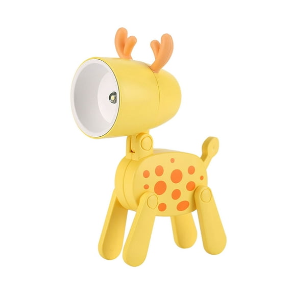 Wovilon Cute Pet Night Light Student Dormitory Reading Mini Table Lamp Bedroom Sleep Lamp Desktop Creative Decoration