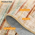 thumbnail image 4 of FairOnly 6'x9' Colorful Braided Washable Rugs for Living Room Soft Ultra-Thin Area Rugs Modern Rugs for Bedroom, 4 of 7