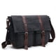 thumbnail image 2 of Mujeres Hombres Bolsa de Hombro Cámara Libro Bolera Cartera Almacenamiento Crossbody Pack Amplio Capacidad Camping Flap Messenger Bolso Bolsillos múltiples Negro Grande Methold AP004585-09, 2 of 6