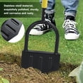thumbnail image 3 of Edger Lawn Tool, T Handle Manual Lawn Edger Stainless Steel  for Driveway, 3 of 7