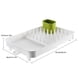 thumbnail image 4 of Ounissouiy Escurridor de platos de cocina, estante de secado extensible de una sola capa, escurridor de fruteros, organizador, soporte de almacenamiento, Organizadores de utensilios de cocina Ounissouiy HA066198-00, 4 of 6