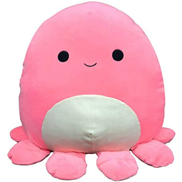 Squishmallow Kellytoy Sea Life A Series 8" Abby the Pink Octopus