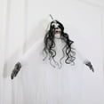 thumbnail image 4 of Naiovety Decoración de Halloween, colgante de parodia de terror, decoración colgante para Festival, decoración de casa encantada de miedo, colgantes de Kits de decoración para fiestas Negro Naiovety HA070732-02, 4 of 6