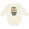 thumbnail image 3 of Inktastic Monkey I Love Hanging out with My Aunt Boys or Girls Long Sleeve Baby Bodysuit, 3 of 5