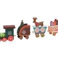 thumbnail image 2 of Juego Trenes Adornos Navideños Elementos Numéricos Educativos Hugtrwg, 2 of 8