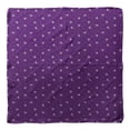 thumbnail image 4 of Bimba Purple Heart & Love Text Printed Pure Silk Scarf Neck Wrap Summer Hair Bandanas For Women 40 x 40 Inches, 4 of 6