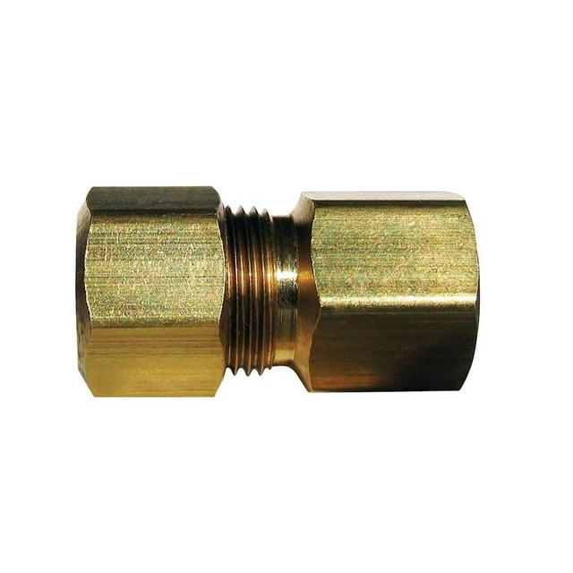 Acoplamiento de latón HOMEPLUS+ 3/8" de compresión x 1/4" FPT