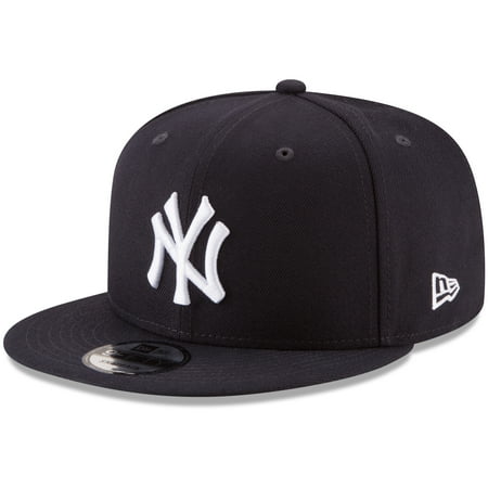 New Era Cap Athletic Hat - New York Yankees New Era Team Color 9FIFTY Snapback Hat - Navy - OSFA