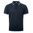 thumbnail image 4 of CaiJunJia George Polo Shirt,Men's Polo Shirts Long and Short Sleeve Cotton Blend Heather Moisture Wicking Casual Collared Shirts, 4 of 4