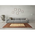 thumbnail image 3 of Ahgly Company Indoor Rectangle Persian Brown Traditional Area Rugs, 5' x 7', 3 of 4