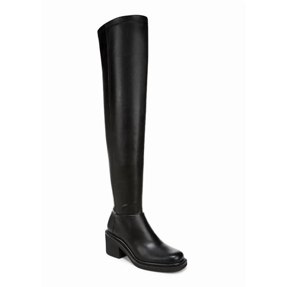 Franco Sarto Women's Kelly Black Over-The-Knee Boot 7M