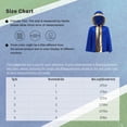 thumbnail image 3 of Haitryli Unisex Kids Boxing Outfits Dress Up Cloak Boxing Robe With Hood Open Front Metallic Trim Karate Robe Black Gold 14, 3 of 3