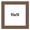 Rustic Brown, variant on 11x11 Dark Brown Bamboo Real Wood Picture Frame Width 1.5 inches | Interior Frame Depth 0.5 inches