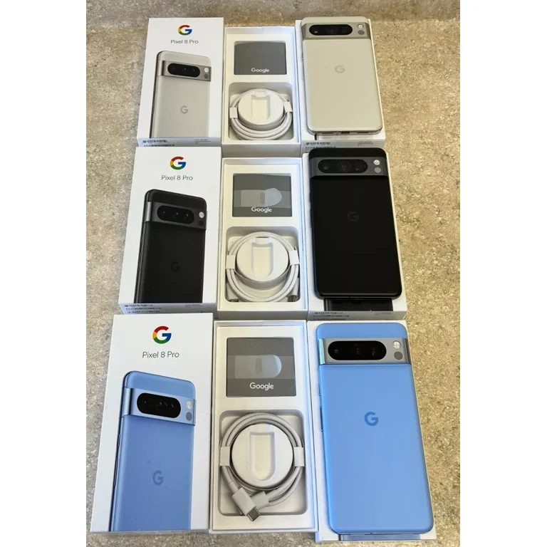 Open Box Google Pixel 8 Pro 5G 512GB/256GB/128GB Factory