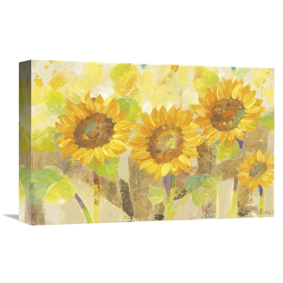 Global Gallery Albena Hristova 'Turn to the Sun' Canvas Wall Art