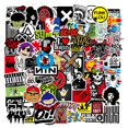 thumbnail image 1 of 100x Autocollants et Décalcomanies - Musique ROCK Multicolore, 1 of 5