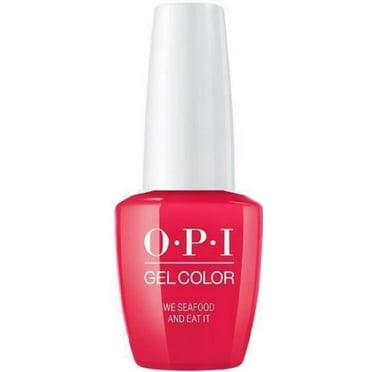 OPI GelColor Gel Nail Polish, We Seafood And Eat It, GC L20