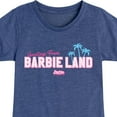 thumbnail image 3 of Barbie - Greetings From Barbie Land - Toddler & Youth Girls Short Sleeve Graphic T-Shirt, 3 of 5