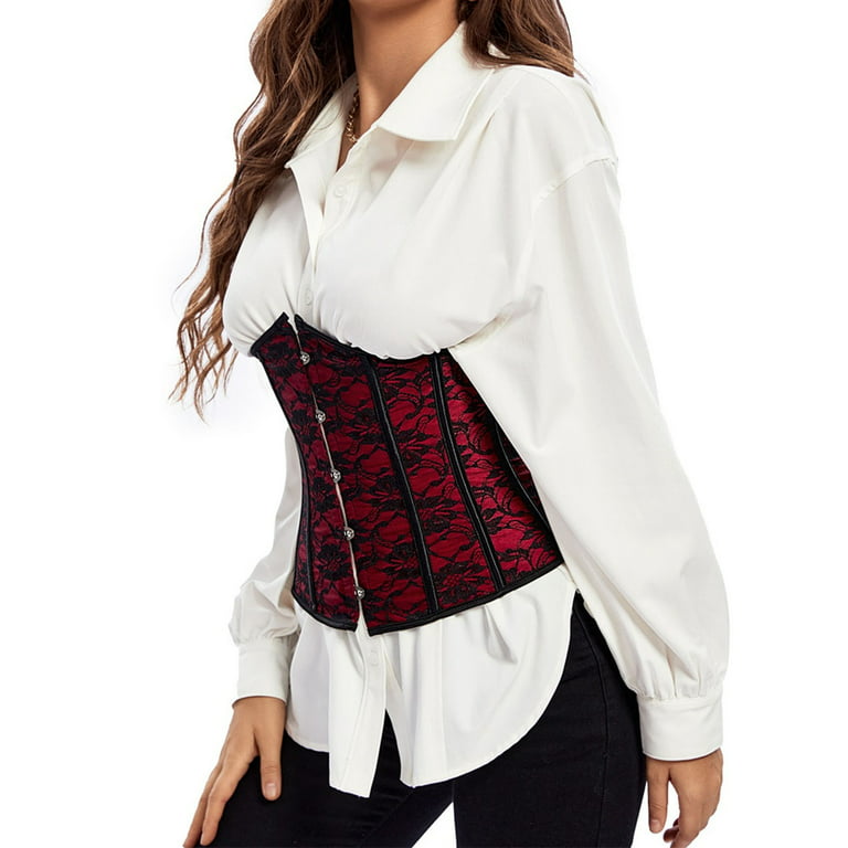 Hesxuno Halloween Costumes for Women Sexy Plus Size Corsets for