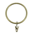 thumbnail image 2 of 20 Pack Curtain Clips Rings Strong Metal Drapery Shower Curtain Ring with Clips Rustproof 2.48" Interior Dia Bronze Tone, 2 of 7